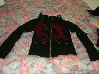 黒ジャケット